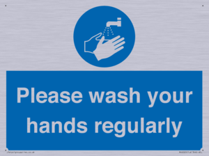 Please wash your hands regularly